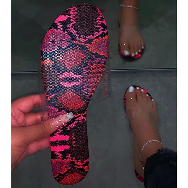 

slippers 2021 summer pvc comfortable wild european and american sandals flat women's beach shoes, Black