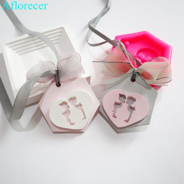 

baking moulds love angel car plaster silicone mold diy gypsum molds