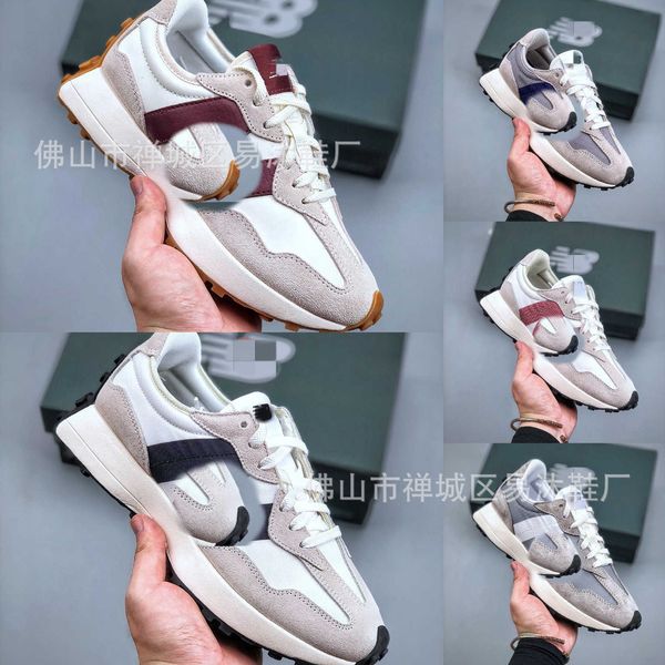 

putian shoes bailun 327 dad yuanzu grey thick soled sneakers 530 running