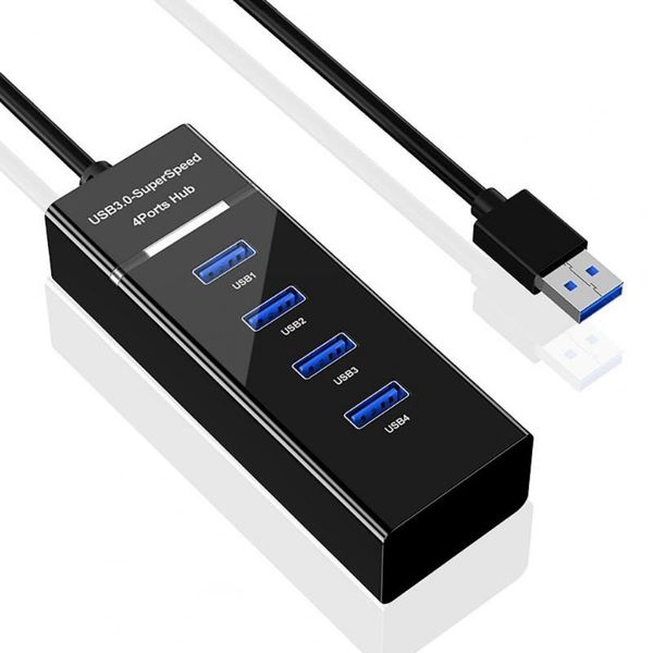 

hubs computer data transfer 4-in-1 mini usb expander safety hub small size splitter for laptop