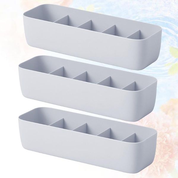 

storage drawers 3pcs 5 compartment box stackable socks underwear panties cases
