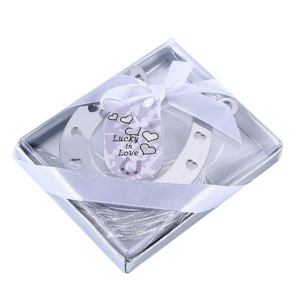 

creative love collection metal horseshoe bookmark small gift wedding decoration birthday party favor