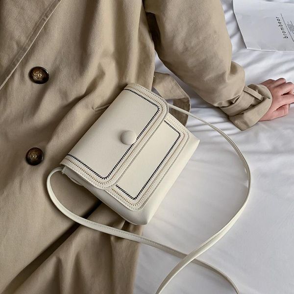 

mini bag women's 2021 style online red ins all-match small square cute tassel shoulder/crossbody handbags shoulder bags
