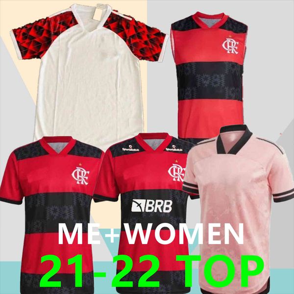 

2022 flamengo 2021 soccer jerseys camisetas de fÃºtbol gabriel gabi b. diego 21 22 pedro gerson men kids women polo training vest football, Black