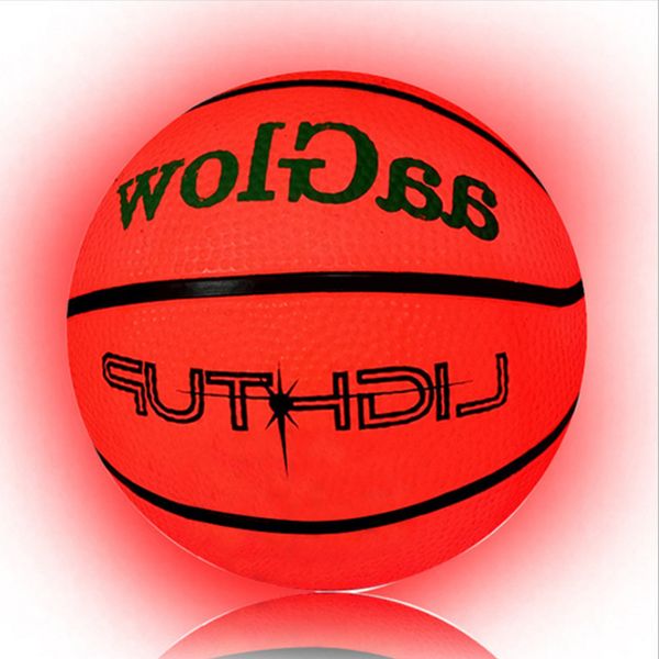 

rubber basketball no. 7 fluorescent upgraded led luminous