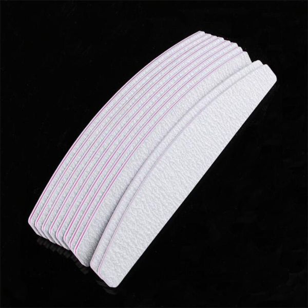 

nail files 1/5pcs sandpaper file lime 100/180 double side sanding buffer block set grey uv gel polish manicure tool