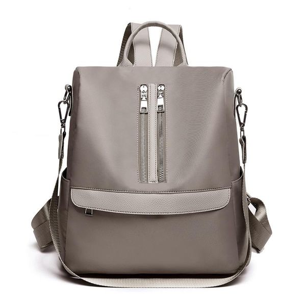 

women's oxford cloth backpack fashion sports travel bag style