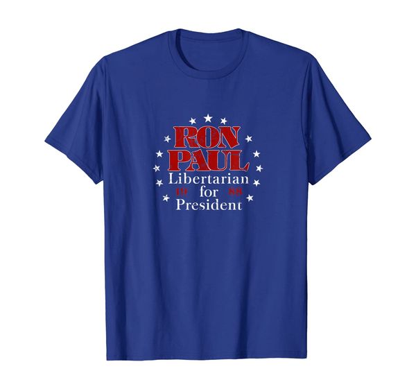 

ron paul '88 | retro libertarian presidential shirt, White;black
