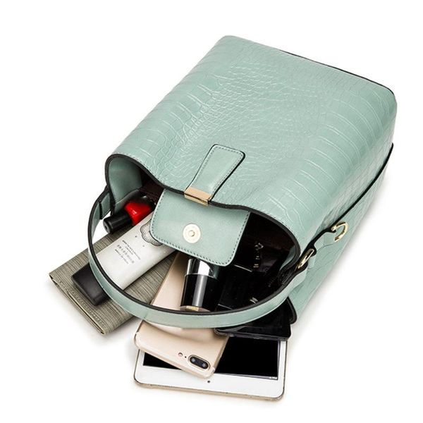 

evening bags crossbody for women girl handbags ladies bucket shoulder purses pu leather satchel tote 50ld