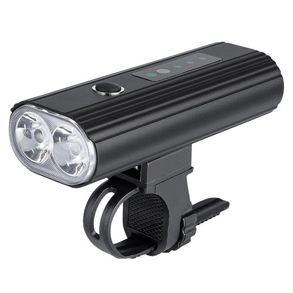 

bike lights front light usb rechargeable 4000mah bicycle waterproof aluminum alloy led headlight road mtb accessories