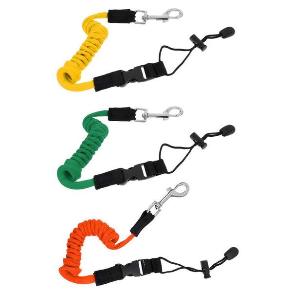 

rafts/inflatable boats tpu elastic kayak canoe paddle leash surfboard safety rope abrasion resistance fishing rod boat cord tie