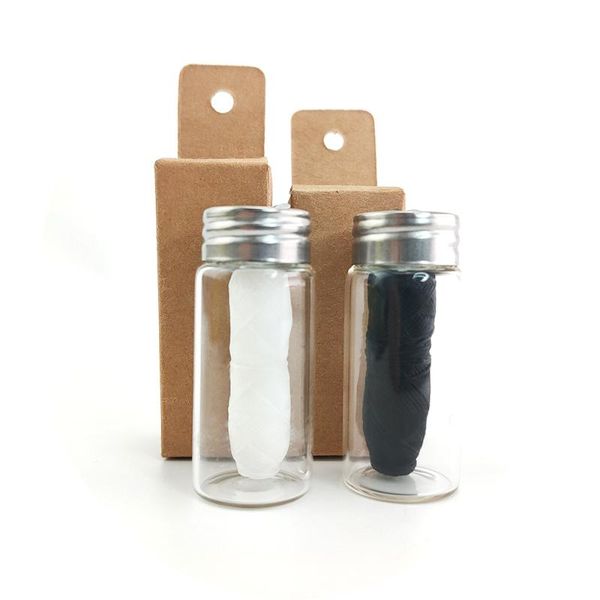 

bath accessory set eco-friendly dental flosser oral hygiene teeth cleaning wax mint flavored bamboo floss spool toothpick 30m