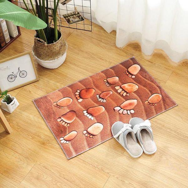 

carpet doormat mat stone print bath rug non-slip home decorative welcome floor mats carpets
