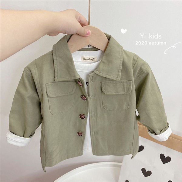 

1pc boys autumn jacket korean style long-sleeved coat spring jacket toddler boys outerwear children clothes 1 2 3 5 6 years old, Blue;gray