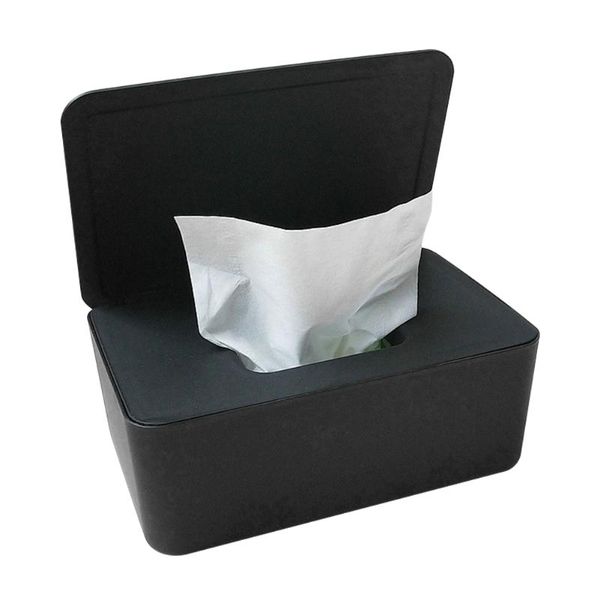 

tissue boxes & napkins wipes dispenser deskcounterdorm storage case with lid bathroom tissues box living room dustproof moisture-kee