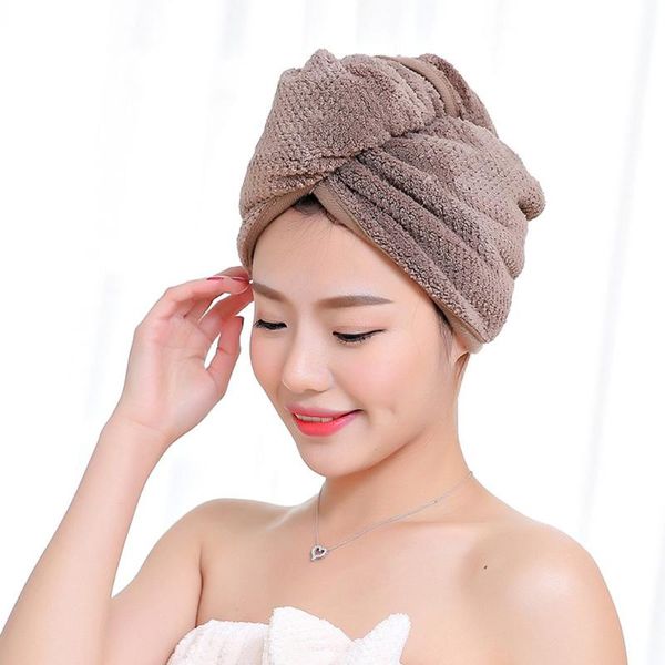 

towel magic hair drying hat microfiber quick turban twist wrap head dry super absorbent