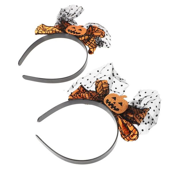 

party hats 2pcs pumpkin headbands decors decorative