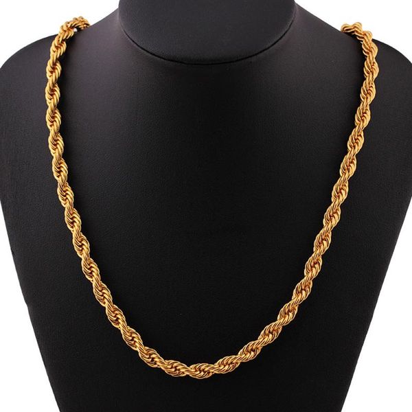 

pendant necklaces fashion men women luxury filled curb cuban link gold necklace jewelry chain choker gifts 2021 collier femme, Silver