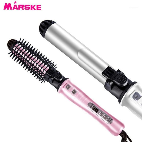 

marske automatic curler does not damage hair lcd display big wave ceramic dressing lazy useful product1, Black