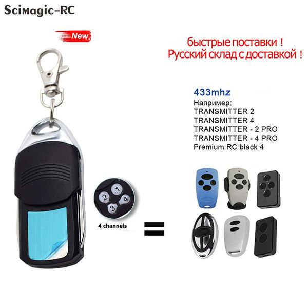 

remote controlers doorhan door copier clone model transmitter 2/transmitter 4 replaces control 433mhz garage switch