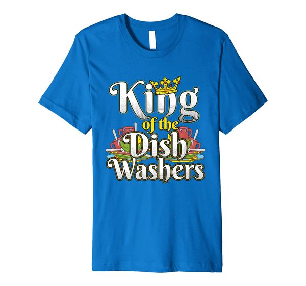 

King Of The Dish Washers Funny Dishwasher Dad T-shirt, Mainly pictures