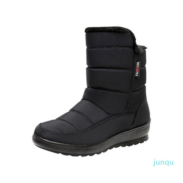 

wholesale-boots 2021 women shoes woman platforms female warm ladies, Black