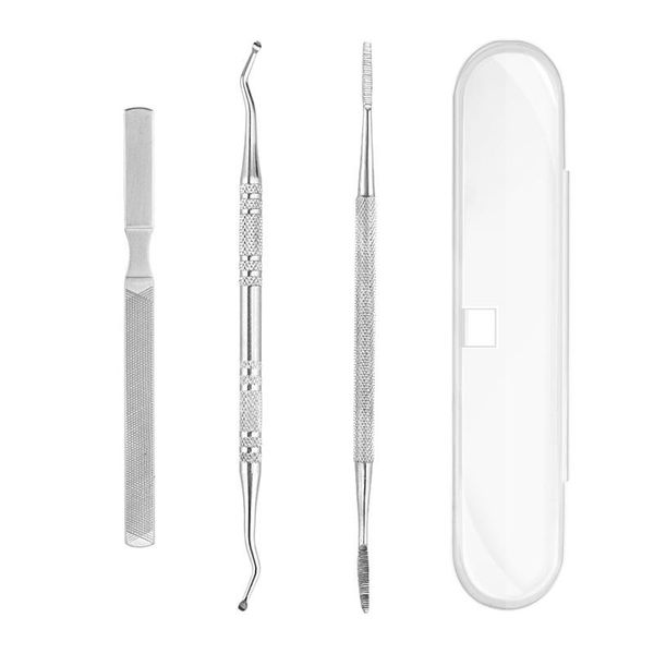 

nail art kits professional double side ingrown toe lifter file manicure pedicure care correction tool