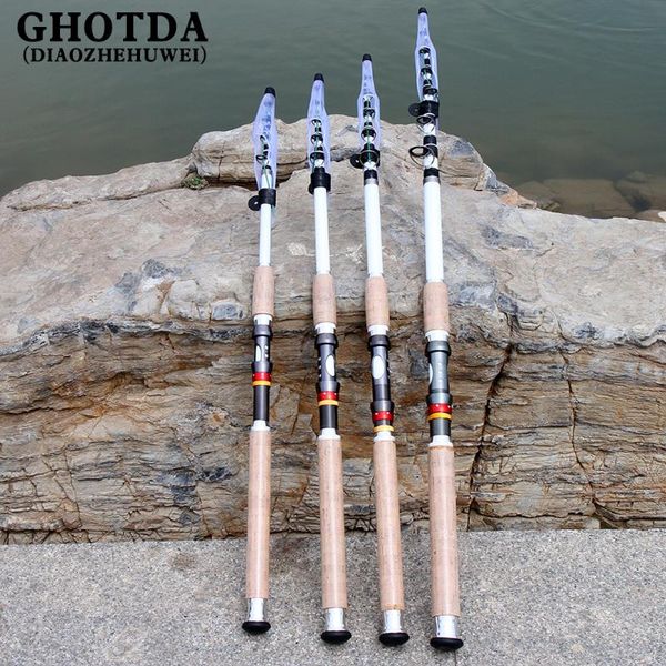 

high carbon rock fishing rod spinning 2.1m-3.6m carp feeder surf boat rods