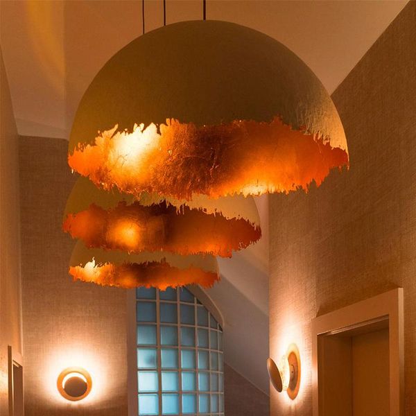 

modern moon designart led pendant lights home decor living room decoration bedroom bedside lamp restaurant hanging light fixture lamps