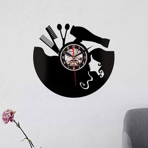 

wall clocks creative style non-ticking silent antique rubber 2021 clock for home kitchen klok vintage orologio da parete 3d