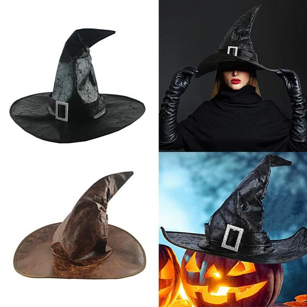 

party hats halloween witch hat special wide brim wizard cap costume accessory for cosplay