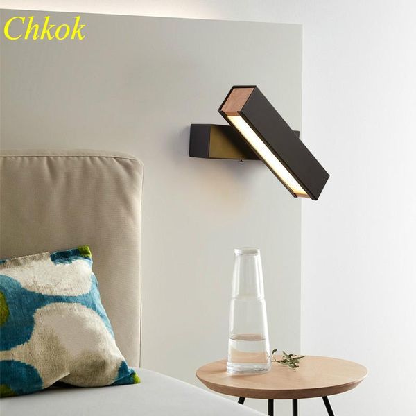 

wall lamp led revolving bedside living room el study reading