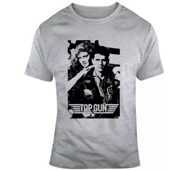 

gun tom cruise usa navy movie 80s fan t shirt, White;black