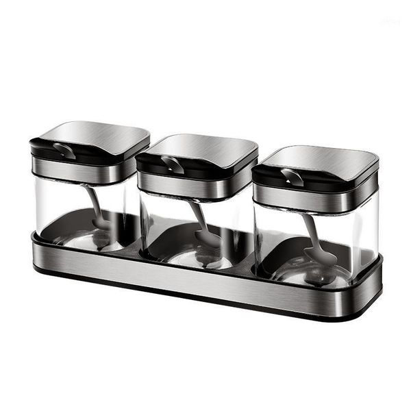 

storage bottles & jars deskbox glass containers set small fridge food sugar cocinas modernas kitchen organizer ea6sng