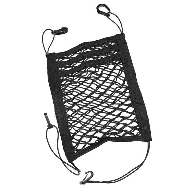 

car organizer net seat back elastic mesh luggage auto interior storage bag stowing tidying trunk nets 30*25cm