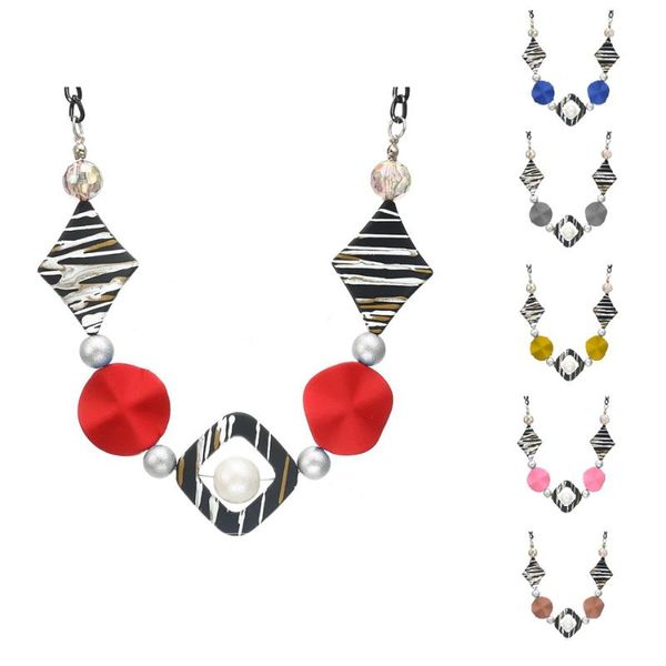 

pendant necklaces match-right & pendants women/statement/beads/vintage/lady/choker necklace female gifts for women jewelry nr167, Silver