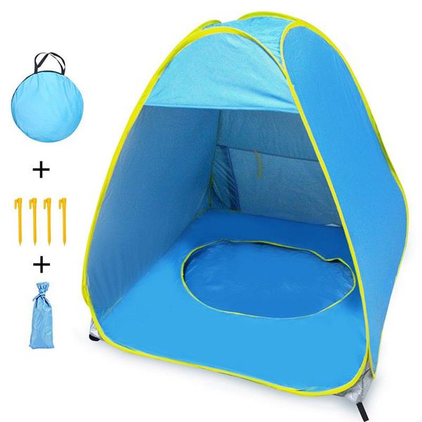 

baby outdoor beach tent portable instant up infant pool anti-uv shade shelter do2 tents and shelters