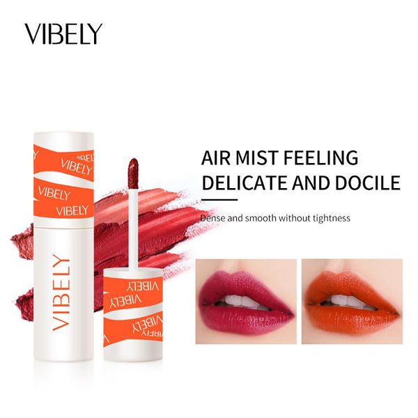 

lip gloss 1pc matte air mist face velvet waterproof long-lasting mute glaze for female student
