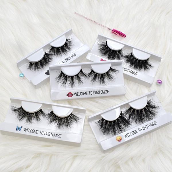 

est styles 3d mink eyelashes 22mm 100% real lashes fluffy handmade lashes1