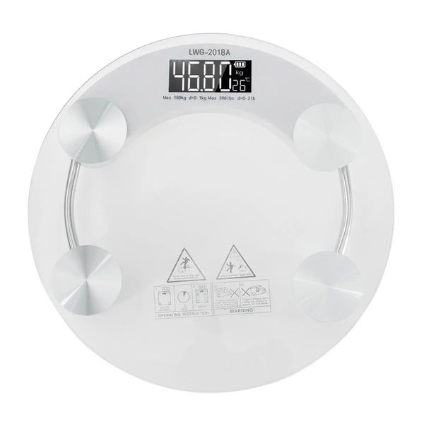

digital body scales 180kg lcd glass weight scale bathroom gym electronic