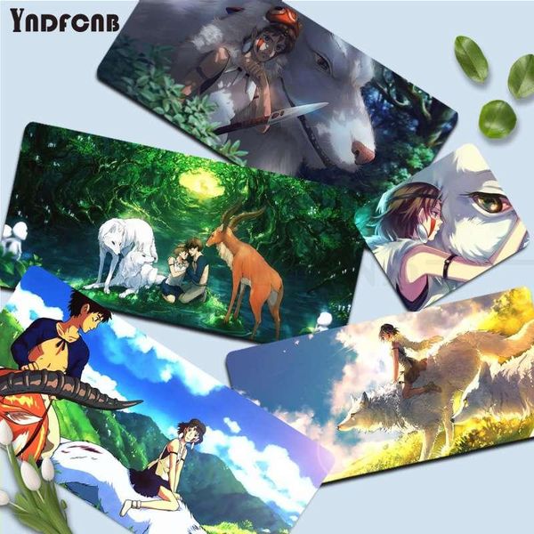 

mouse pads & wrist rests japanese anime princess mononoke gaming player desk laprubber mat size for cs go game pc computer