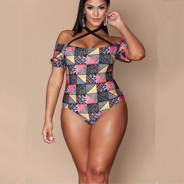 

one-piece suits biquini brasileiro swimwear plus size jump suit swimsuit women one piece monokini print swim wear maillot de bain swimm