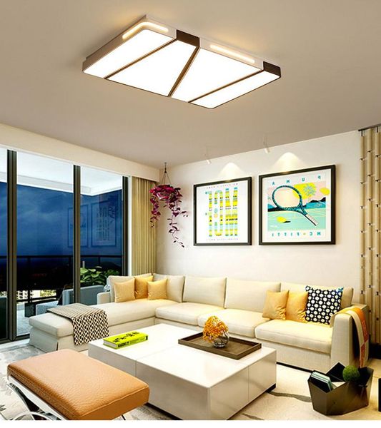 

ceiling lights nordic led plafon lamp simple modern light living room bedroom dimming el resturant techo