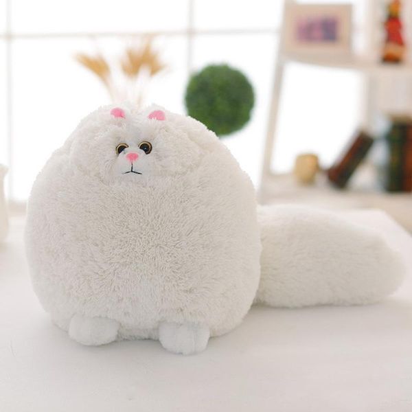 

cushion/decorative pillow fluffy persian cat plush cushion kawaii stuffed dolls soft animal kids toys gifts