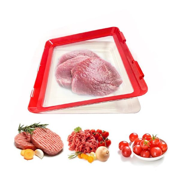 

dinnerware sets vacuum fresh-keeping tray refrigerator film preservation tr