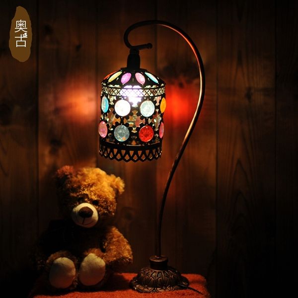 

ogu monaco creative castle bedroom bedside l wedding decoration table lamp