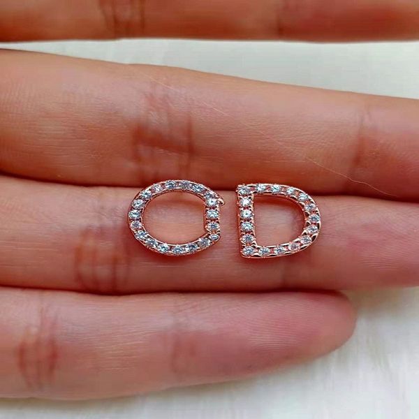 

designer jewelry rose earrings fashion brass earrings female 925 silver needle d5so