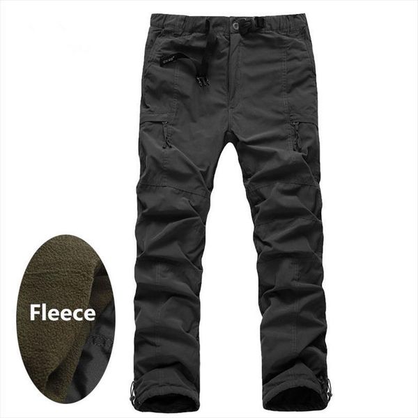 

winter warm thick women pants double layer military army camouflage tactical cotton trousers casual windproof, Black