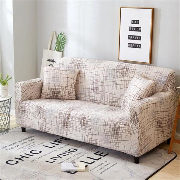 

chair covers elastic sofa cover floral geometric printed 1/2/3/4 seater slipcovers for living room decorative furniture