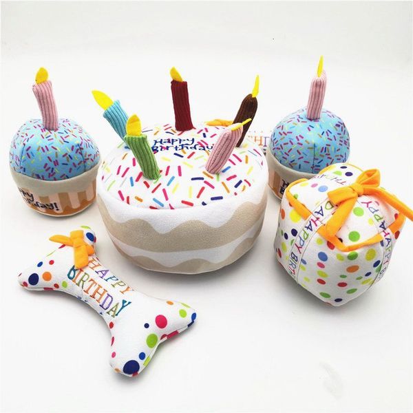 

pet psh toy dog cake pet bite ristant sound suppli